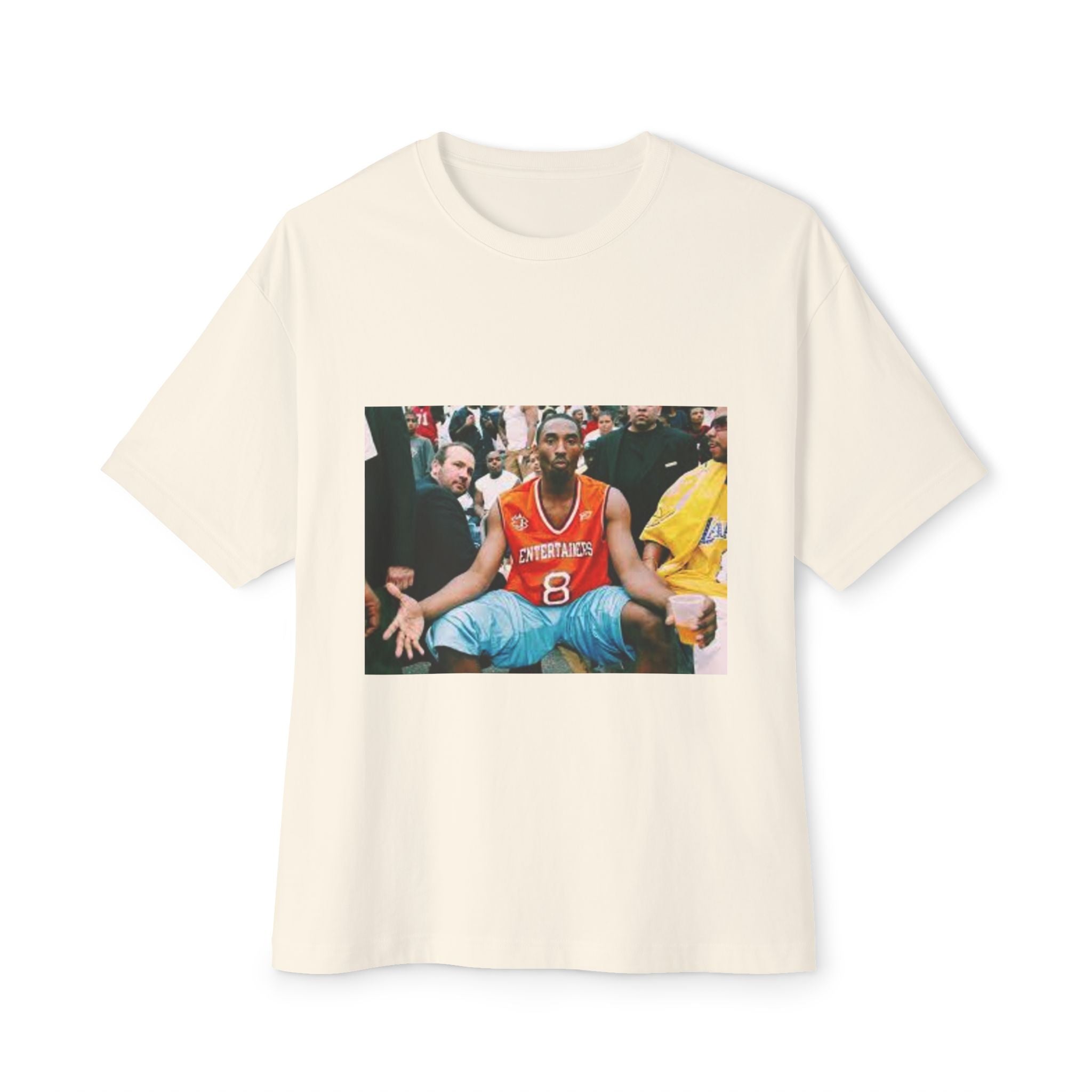 Kobe Bryant Rucker's Basketball Unisex Oversized Tee