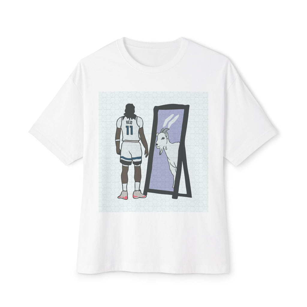 Naz Reid Reflective Goat Unisex Oversized Tee